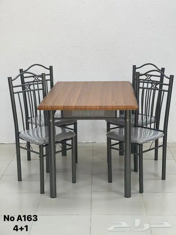 طاولات خشب ماليزي سيراميك رخام استيل 42