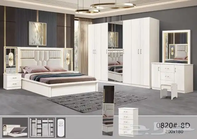 غرف نوم حديثة للعرسان 9