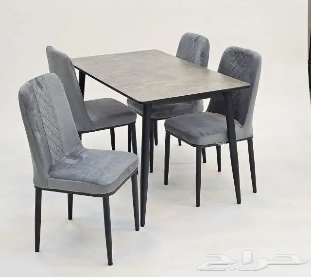 طاولات خشب ماليزي سيراميك رخام استيل 6