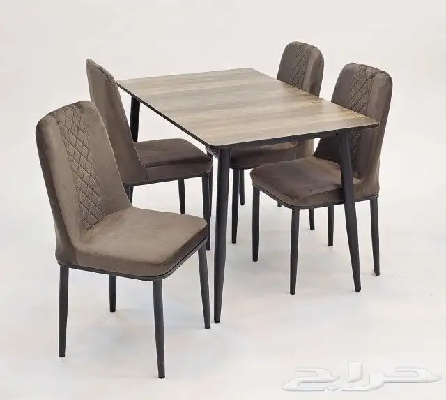 طاولات خشب ماليزي سيراميك رخام استيل 8