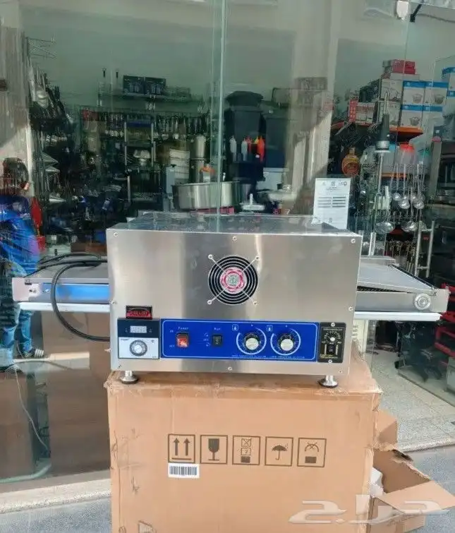 فرن فطائر كهربائي يعمل بالسير فرن فطائر كهربائي يعمل بالسير 1