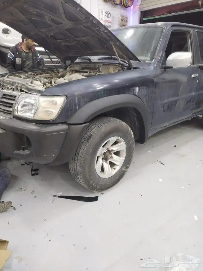 صدام فتك لحيه فتك غطاء اسبير باترول قطع غيار نيسان شمعات بات 5