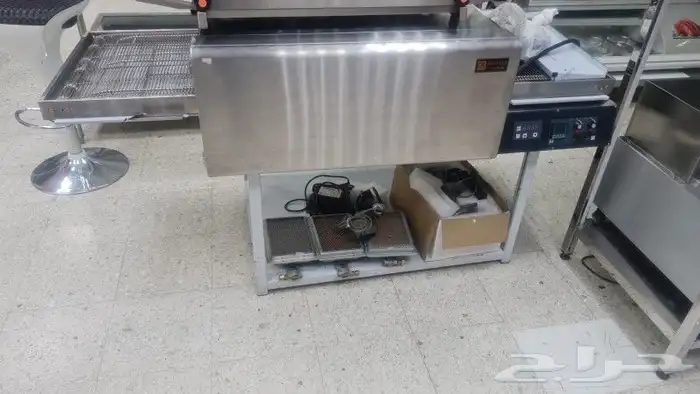 فرن فطائر كهربائي يعمل بالسير فرن فطائر كهربائي يعمل بالسير 7