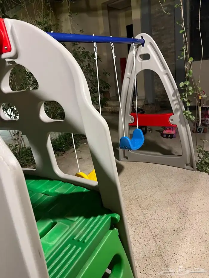 العاب اطفال مرجيحه وزحاليق بلاستيكيه قويه أمان لطفلك 14