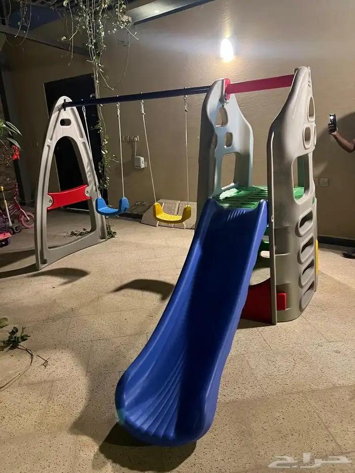 العاب اطفال مرجيحه وزحاليق بلاستيكيه قويه أمان لطفلك 0