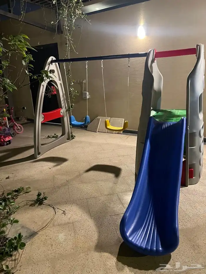 العاب اطفال مرجيحه وزحاليق بلاستيكيه قويه أمان لطفلك 4