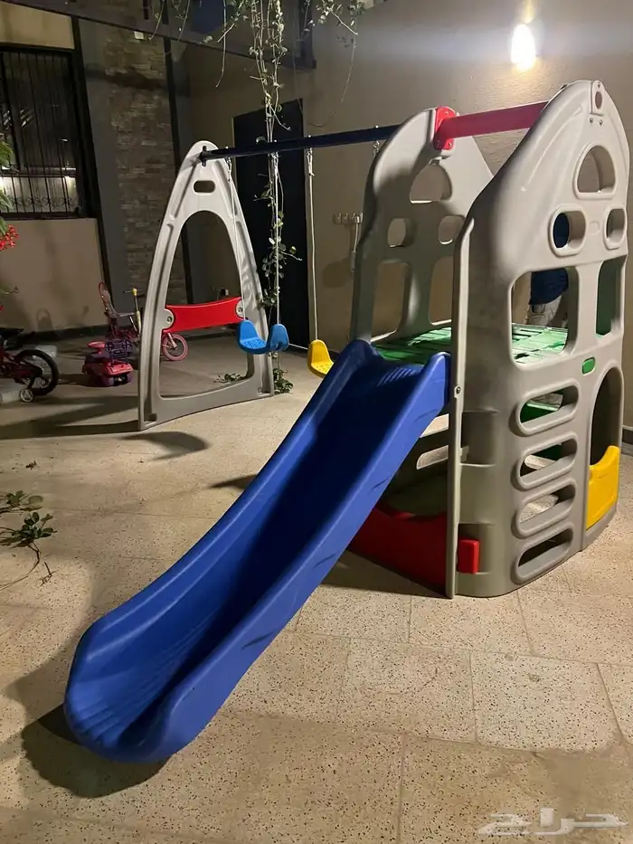 العاب اطفال مرجيحه وزحاليق بلاستيكيه قويه أمان لطفلك 1