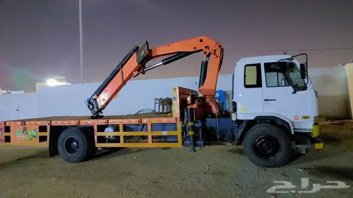 للاايجار ونش 8 طن المشوار او شھريه جد 3