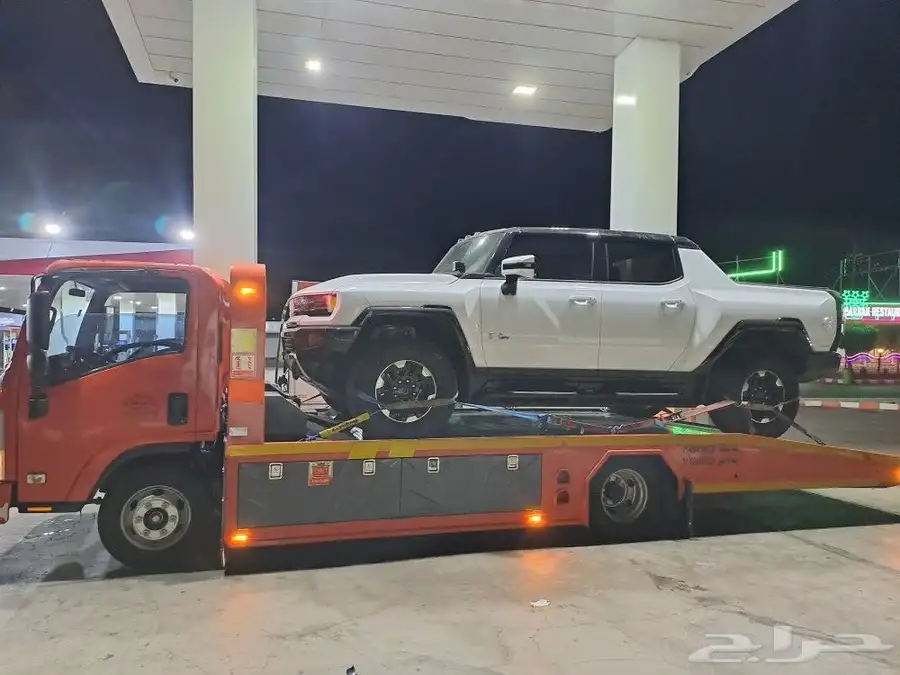 سطحه لسحب المركبات المتعطله والسليمه داخل وخارج مدينة جدة عل 5