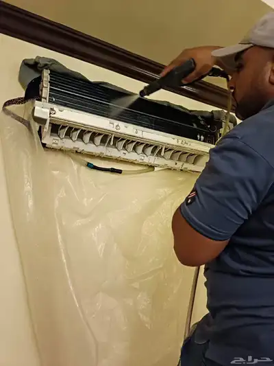 شركه تنظيف مكيفات غسيل مكيفات بالجبيل 0