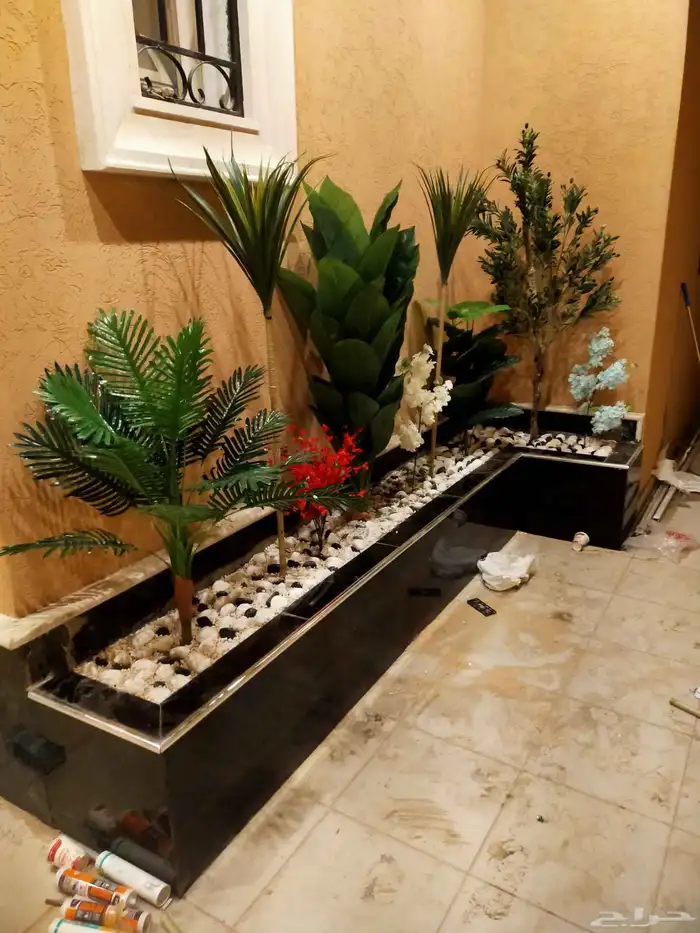 جلسات خارجيه و شلالات و نوافير و مظله و سواتر و احواض 7