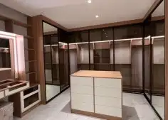 تفصيل مطابخ خشب ودواليب ملابس ومطابخ صاج والمنيوم ورخام 2