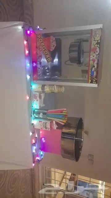 تاجير ماكينة ايس كريم وفشار وغزل البنات كوتن كاندي 1