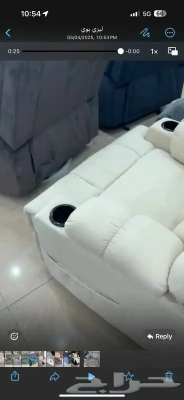 كنب سرير نوع قوي جديد بالكرتون 26