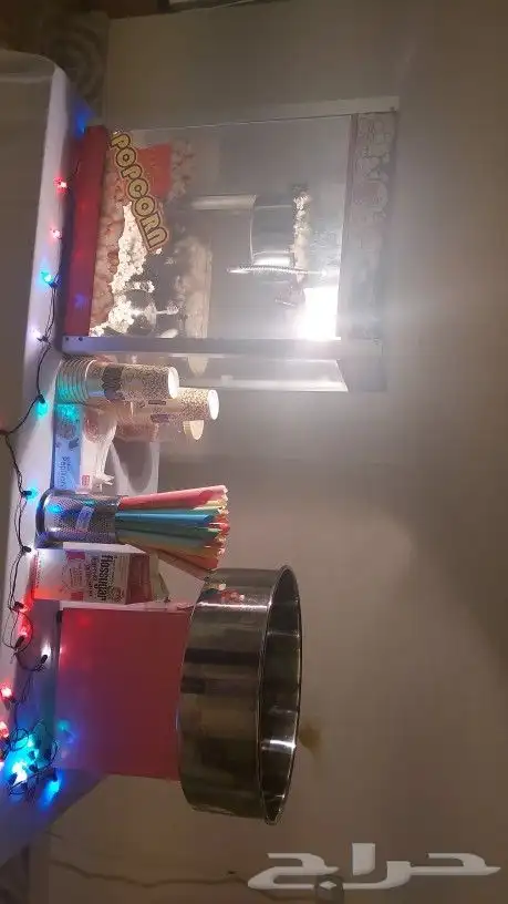 تاجير ماكينة ايس كريم وفشار وغزل البنات كوتن كاندي 2