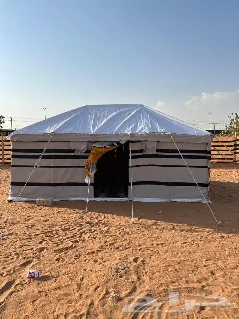 خيام بيوت شعر أبيض اسود 6
