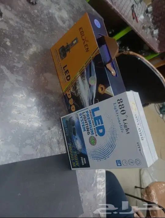 عدسات السيارات زنون انوار ليد اضاءه لمبات شمعات اسطبات محولا 35