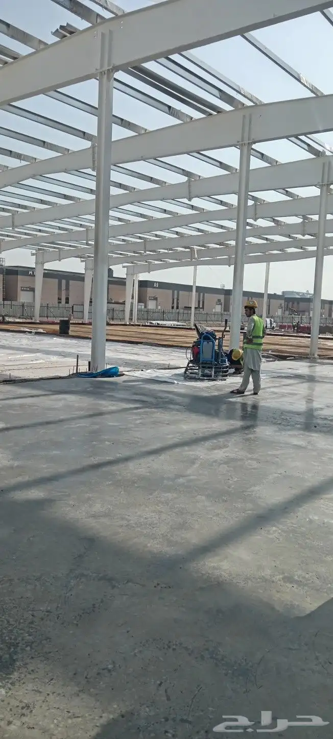 SK من أعمالنا صبة الارضيات صبة ميزانية صبة مطبوعة صبة مر 3