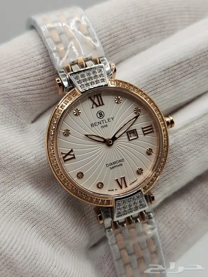 ساعة بنتلي نسائية ألماس (Bentley Watch) 0