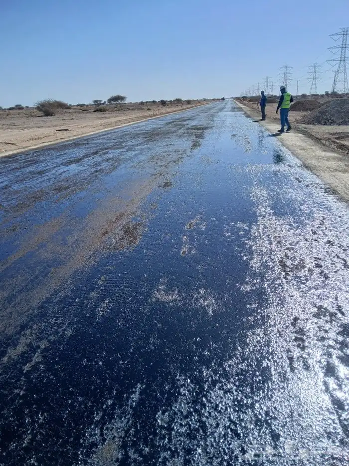جميع أعمال الاسفلت والقشط بجميع المواصفات الفنيةالمطلوبة فى 0