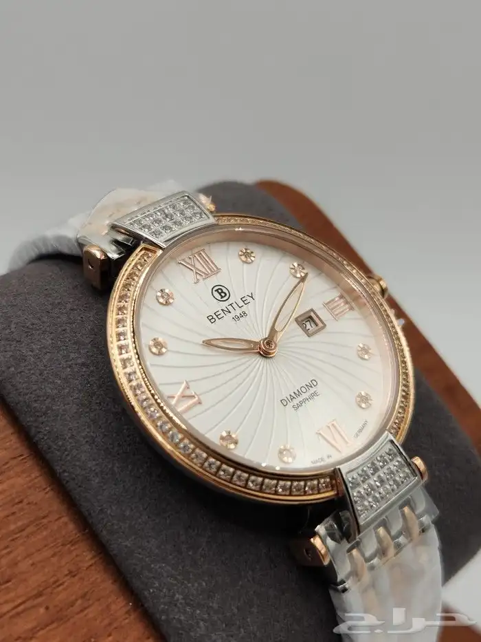 ساعة بنتلي نسائية ألماس (Bentley Watch) 1