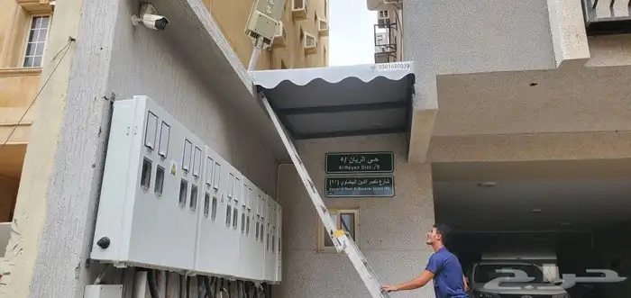 تركيب مظلات سيارات مظلات قماش برجولات بايكة 8