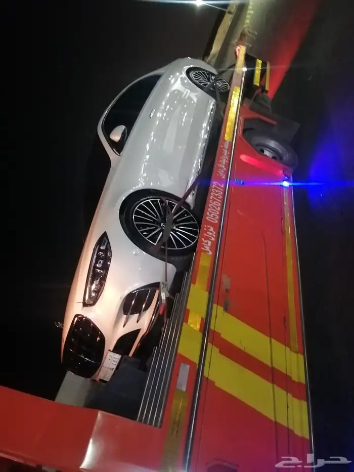 سطحه هيدروليك فل داون نزول كامل لنقل السيارات والدراجات 0