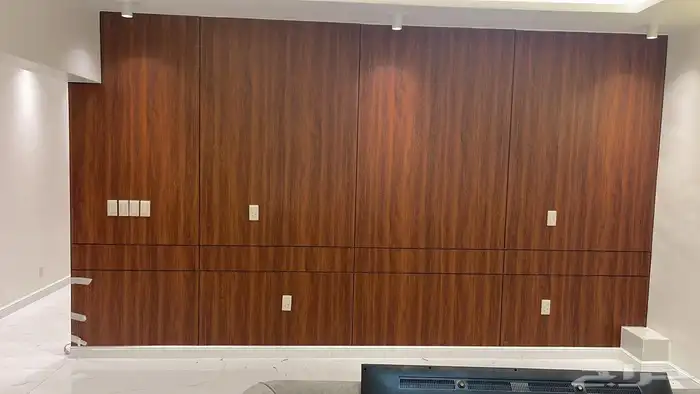 ديكورات منازل ديكور شاشة بديل خشب بديل الرخام شيبورد وراق 8