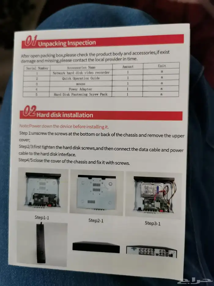 عدد 2 بكج جديد من أربع كاميرات جديدة 8k كامل بكرتونهم 4