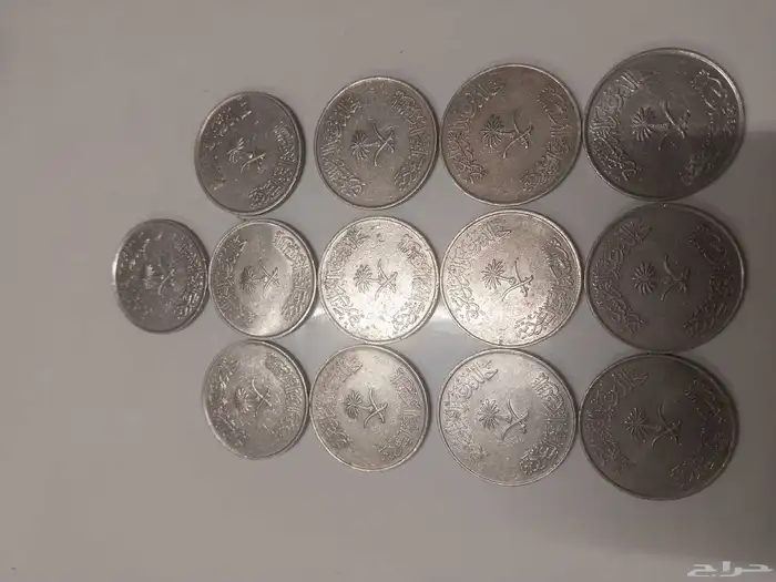 عملات سعوديه قديمه الملك خالد والملك فهد 4