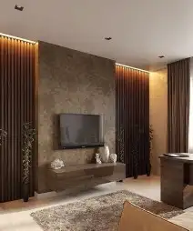 ديكورات ودهانات ورفوف خلفيات شاشه وسرير شيبورد رخام خشب ورق 0