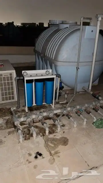 فلتر 7مراحل فيتنامى مع البراده فلاتر للخزانات والاسطح 8