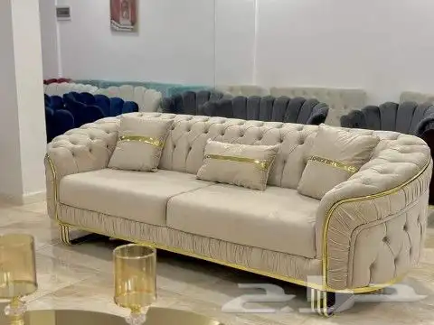 تفصيل كنب مساند ستائر وافي طقم مودرن 8