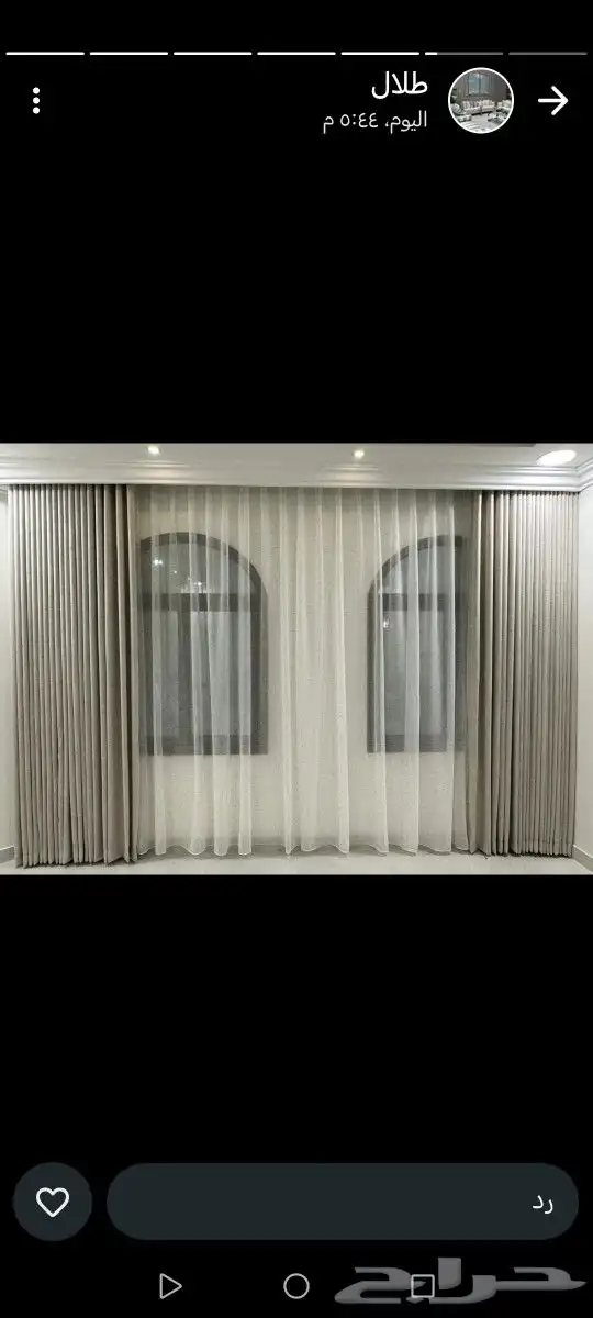 تفصيل ستائر جميع المديلات وتركيب جميع المديلات. 5