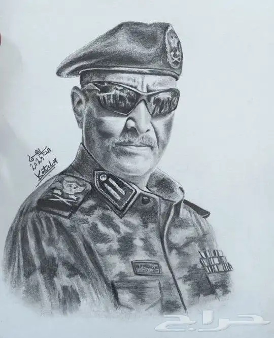 رسام بورترية رصاص وجدايرات للطلب تواصل خاص 13