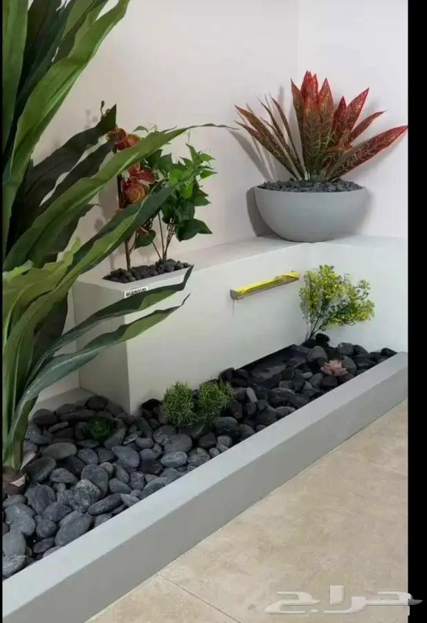 حجر زينه للحدائق والممرات والاحواض الزراعيه 6