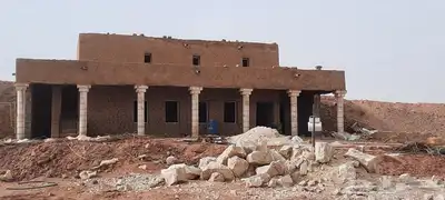 لشغل اثراث الطين القديمه بنيان وتليوس واسقف خشب اثل وجريد نخ 9