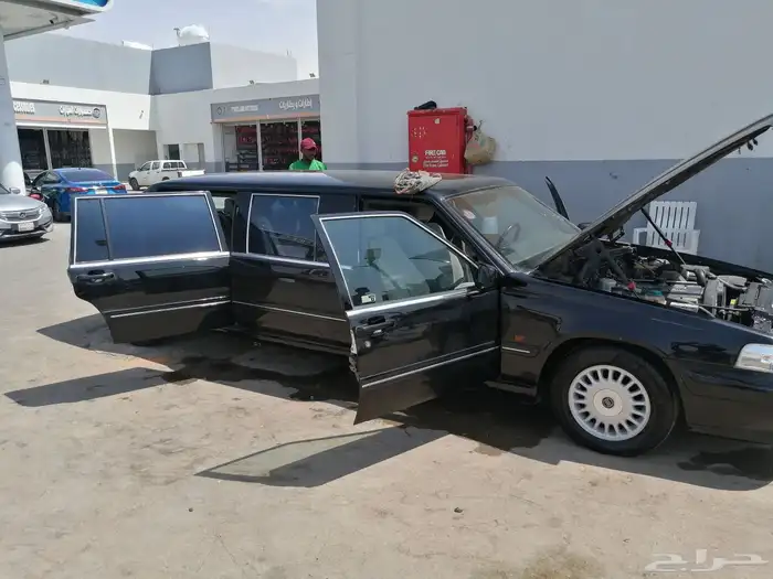 كلاسك فولفو 960 مديل 1995 نموزين ممشا 28 الف البدي وكاله 4