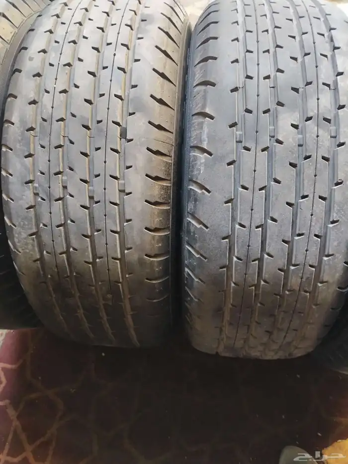 أربع كفرات دعسه شاهين رملي 275 65 17 2