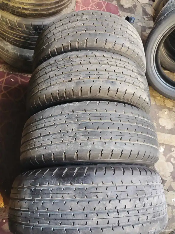 أربع كفرات دعسه شاهين رملي 275 65 17 3