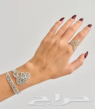 مطليات ذهب اسوارة مع خاتم 2