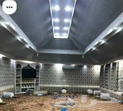 بيوت شعر تلبيس قماش 5