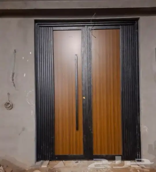 أبواب ليزر أبواب المينوم شبابيك حديد شبابيك المينوم درابزين 6