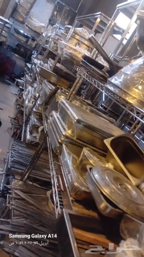يتوفر لدينا ادوات مطاعم شبه جديده 7