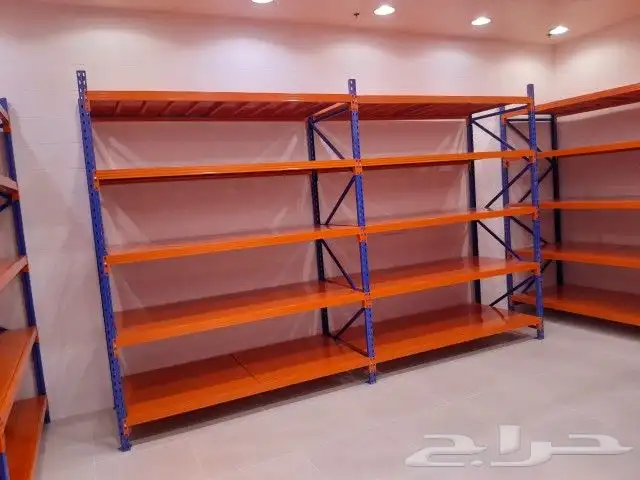ارفف مستودعات ومحلات تجاريه وقطع غيار 1