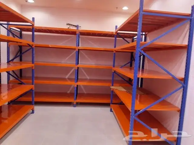 ارفف مستودعات ومحلات تجاريه وقطع غيار 3