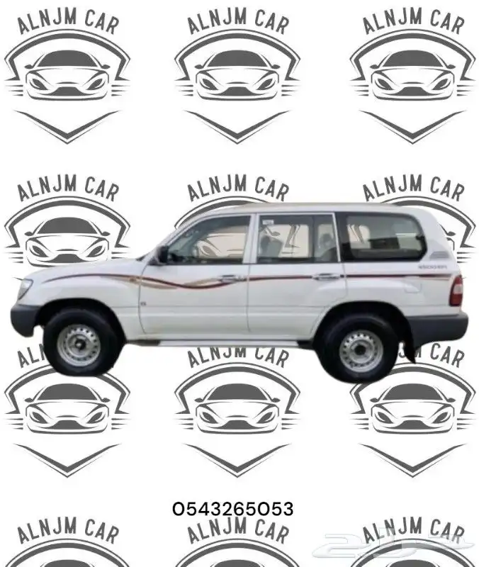 خط لاندكروزر هدد GX 2007 أصلي 0