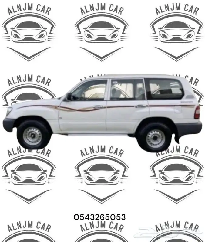 خط لاندكروزر هدد GX 2007 أصلي 1