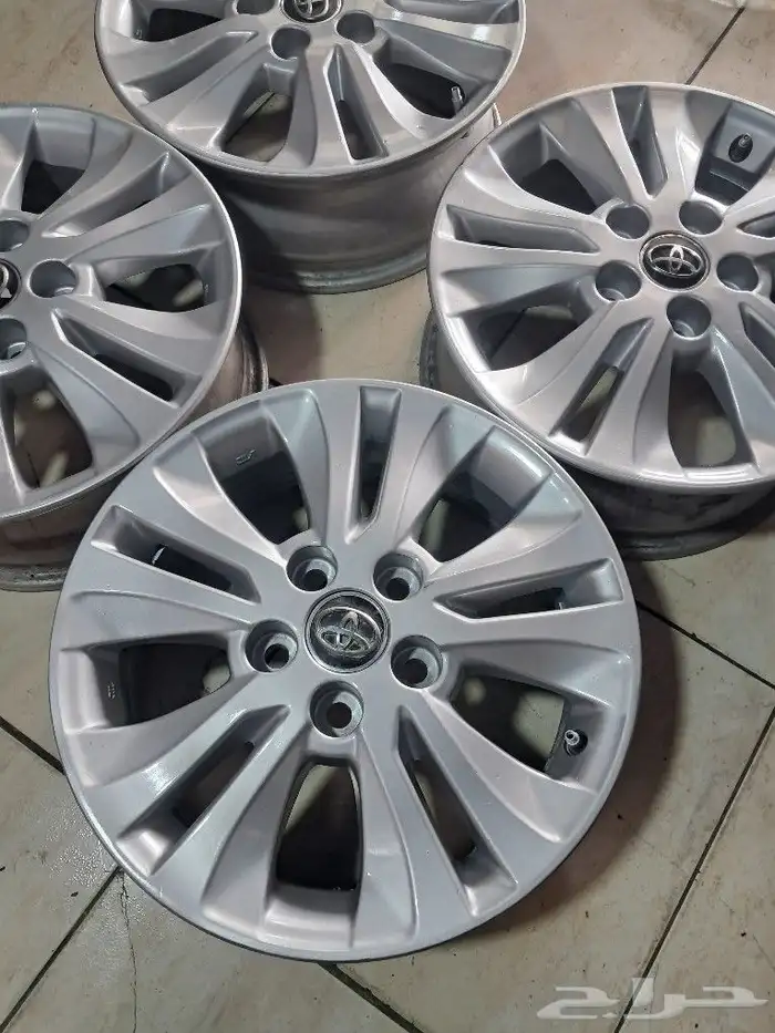 طقم جنوط هايلوكس مقاس 16 اصليه وكاله 3