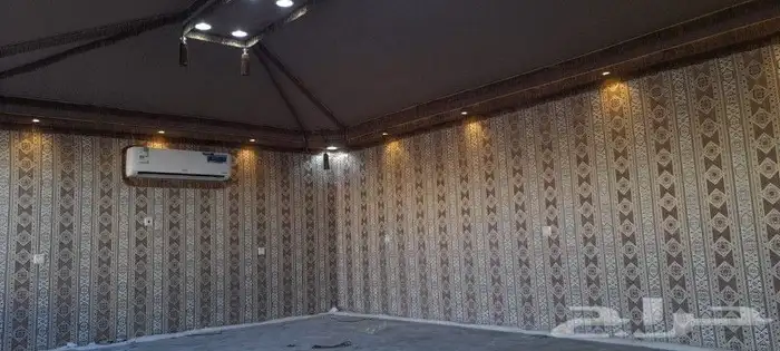 بيوت شعر تلبيس قماش 6